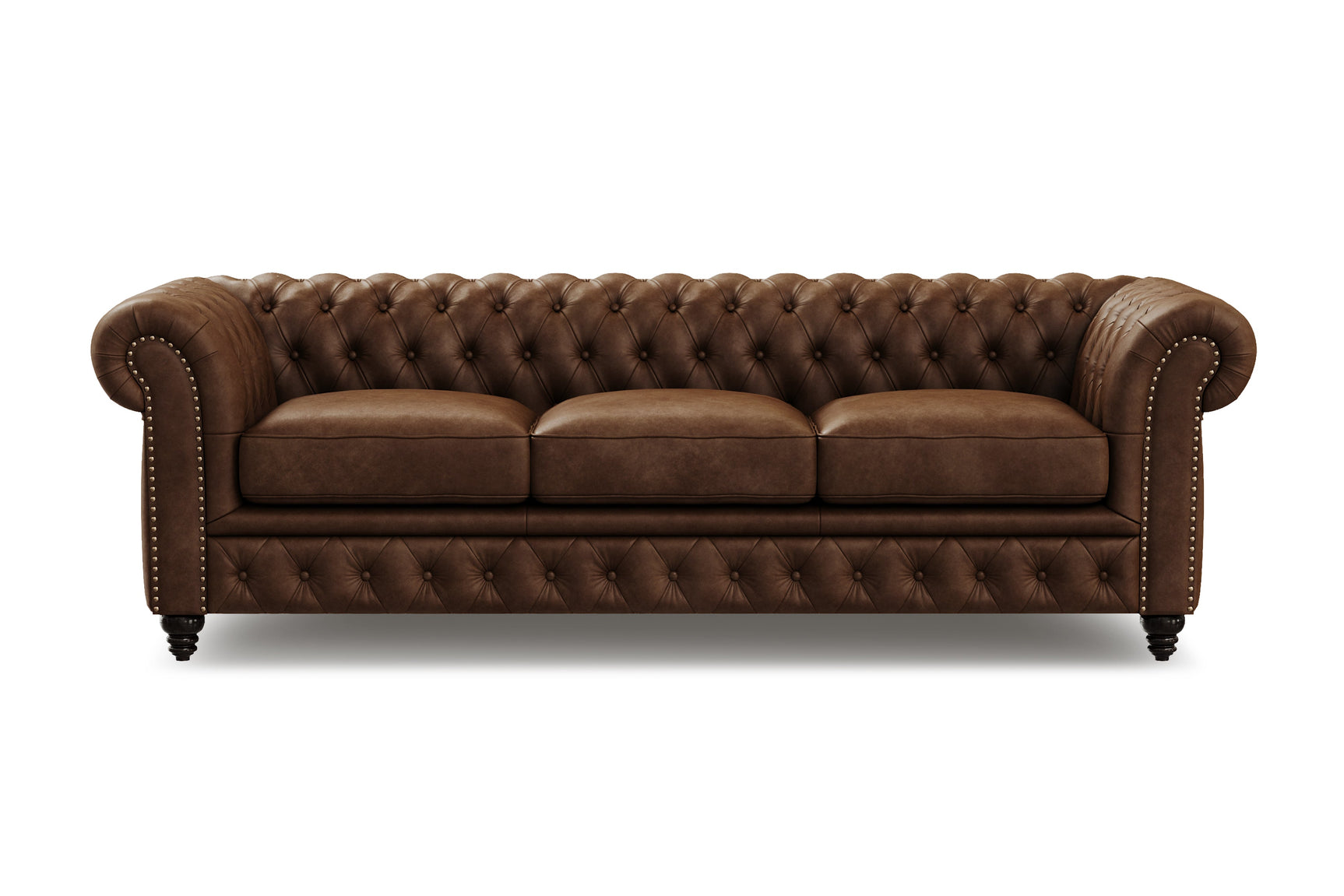 Parma Leather Chesterfield Lounge