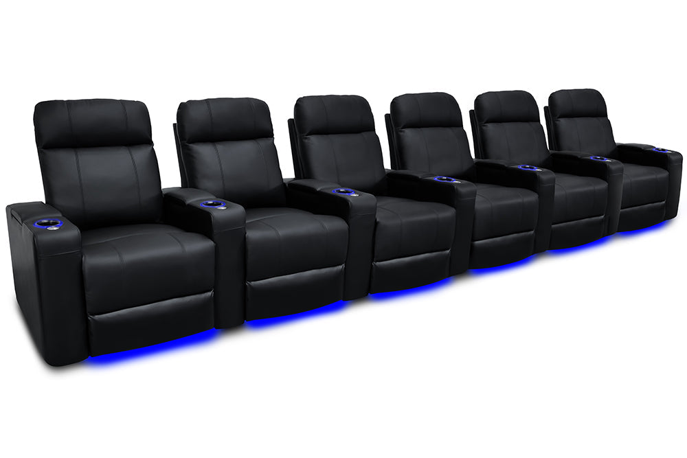 Piacenza Power Headrest Home Theater Lounge