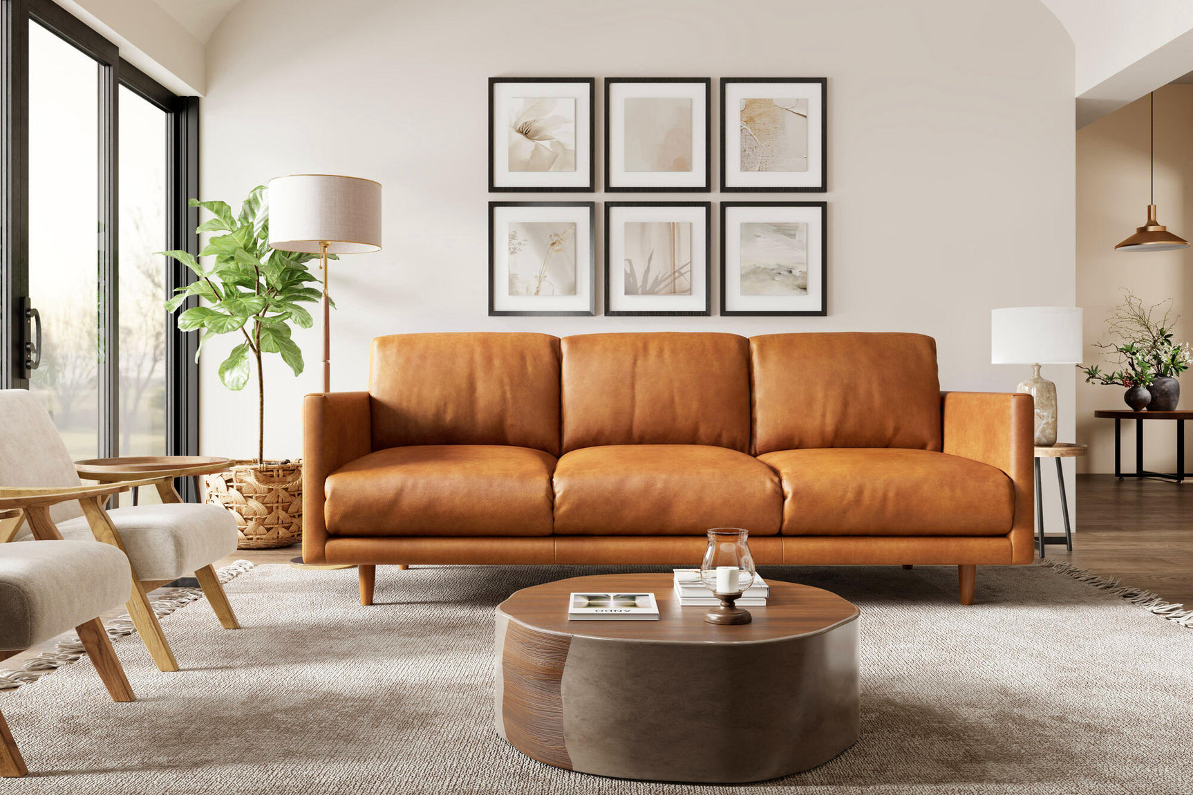 Toulon Leather Lounge