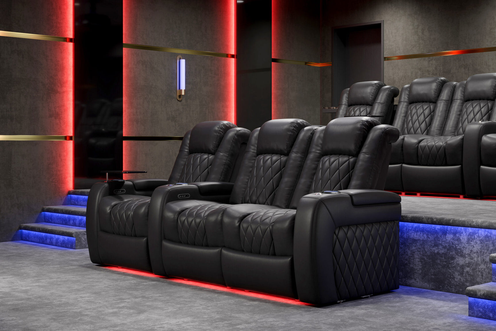 Tuscany Home Theater Lounge