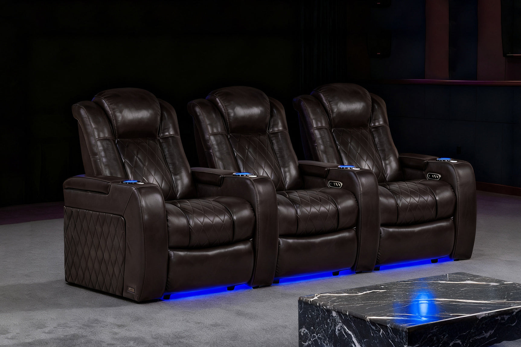 Tuscany Home Theater Lounge