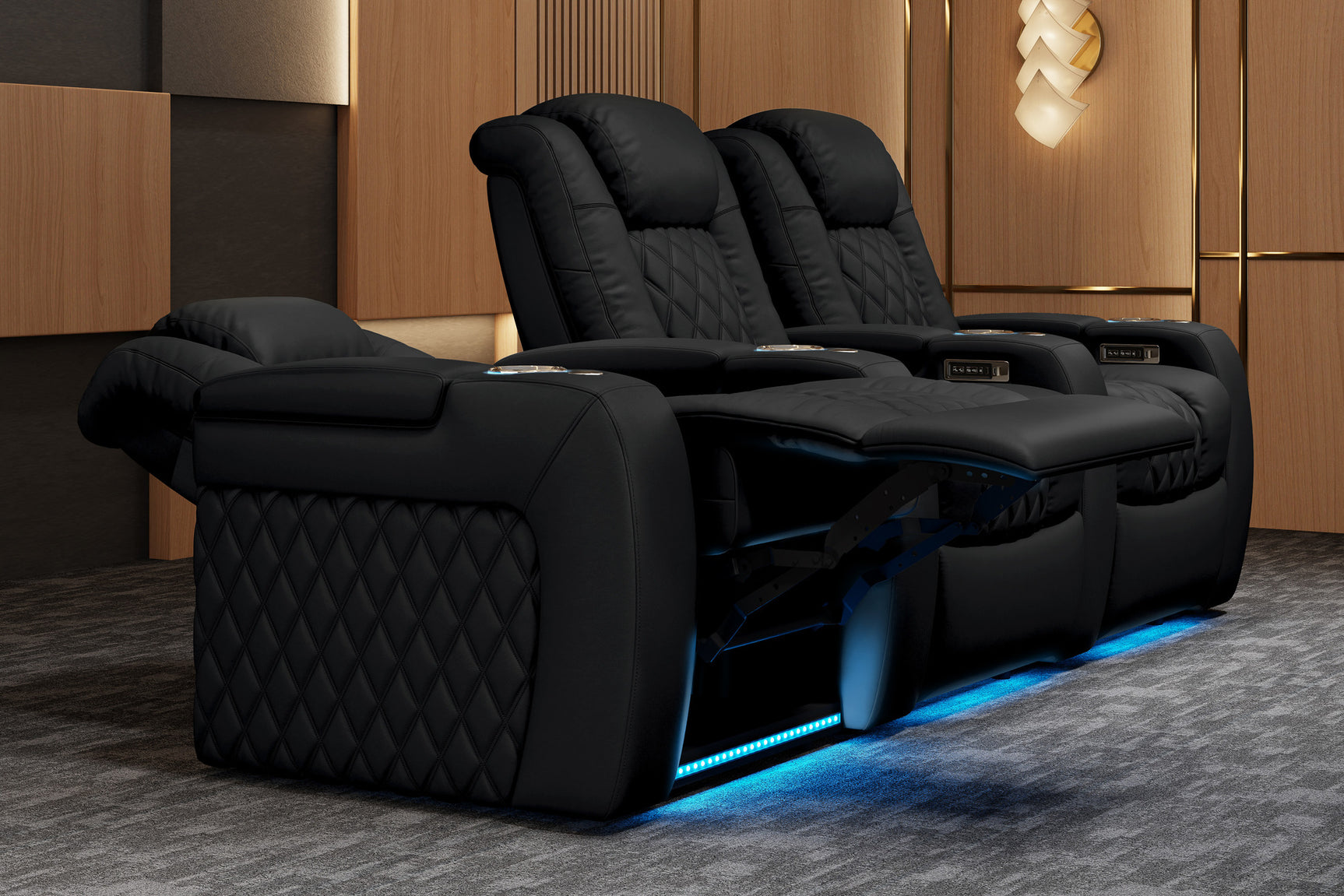 Tuscany Luxury Float™ Zero Gravity Heat & Massage Home Theater Lounge