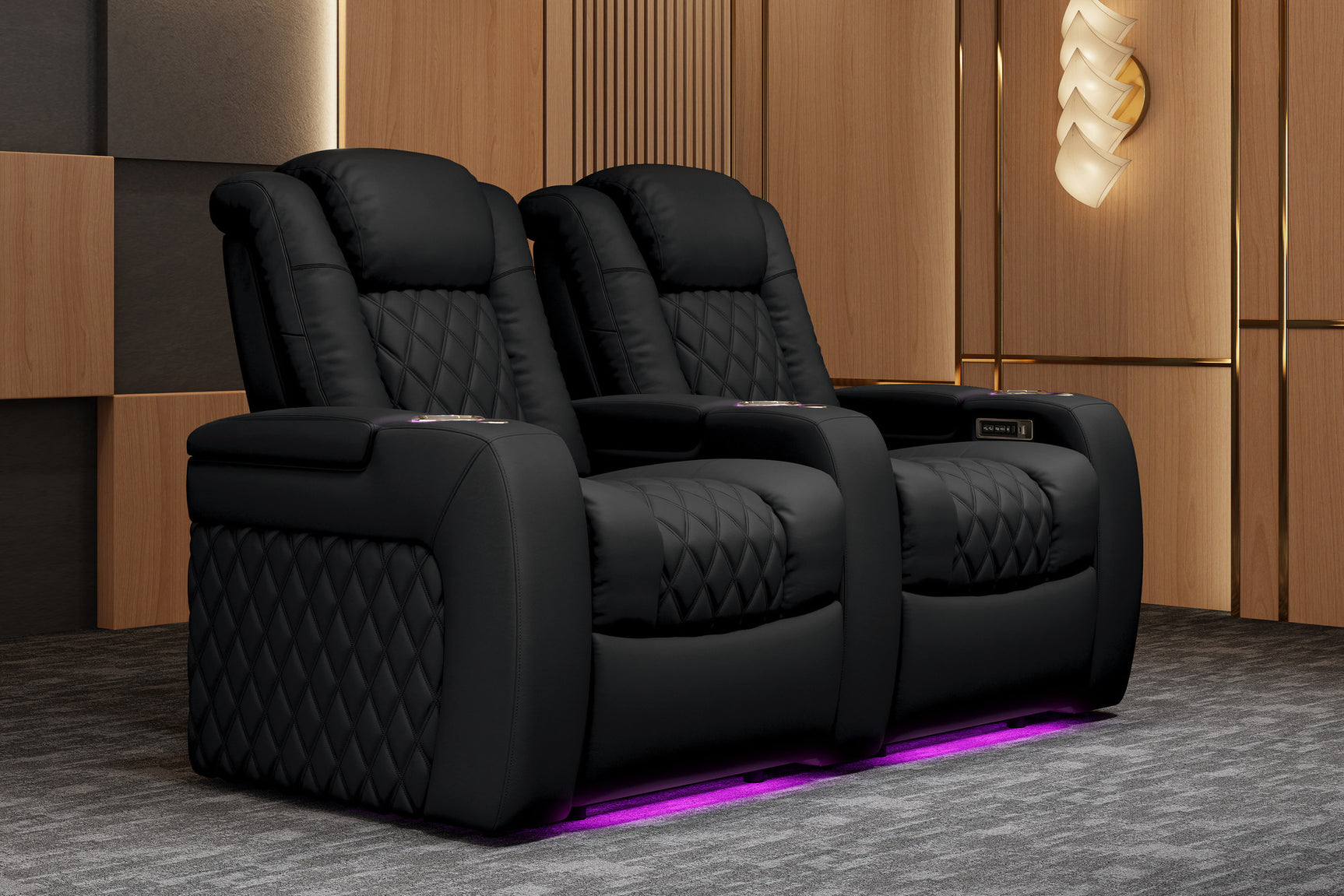 Tuscany Luxury Float™ Zero Gravity Heat & Massage Home Theater Lounge