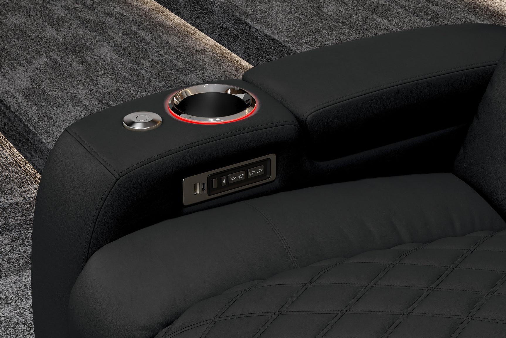 Tuscany Luxury Float™ Zero Gravity Heat & Massage Home Theater Lounge
