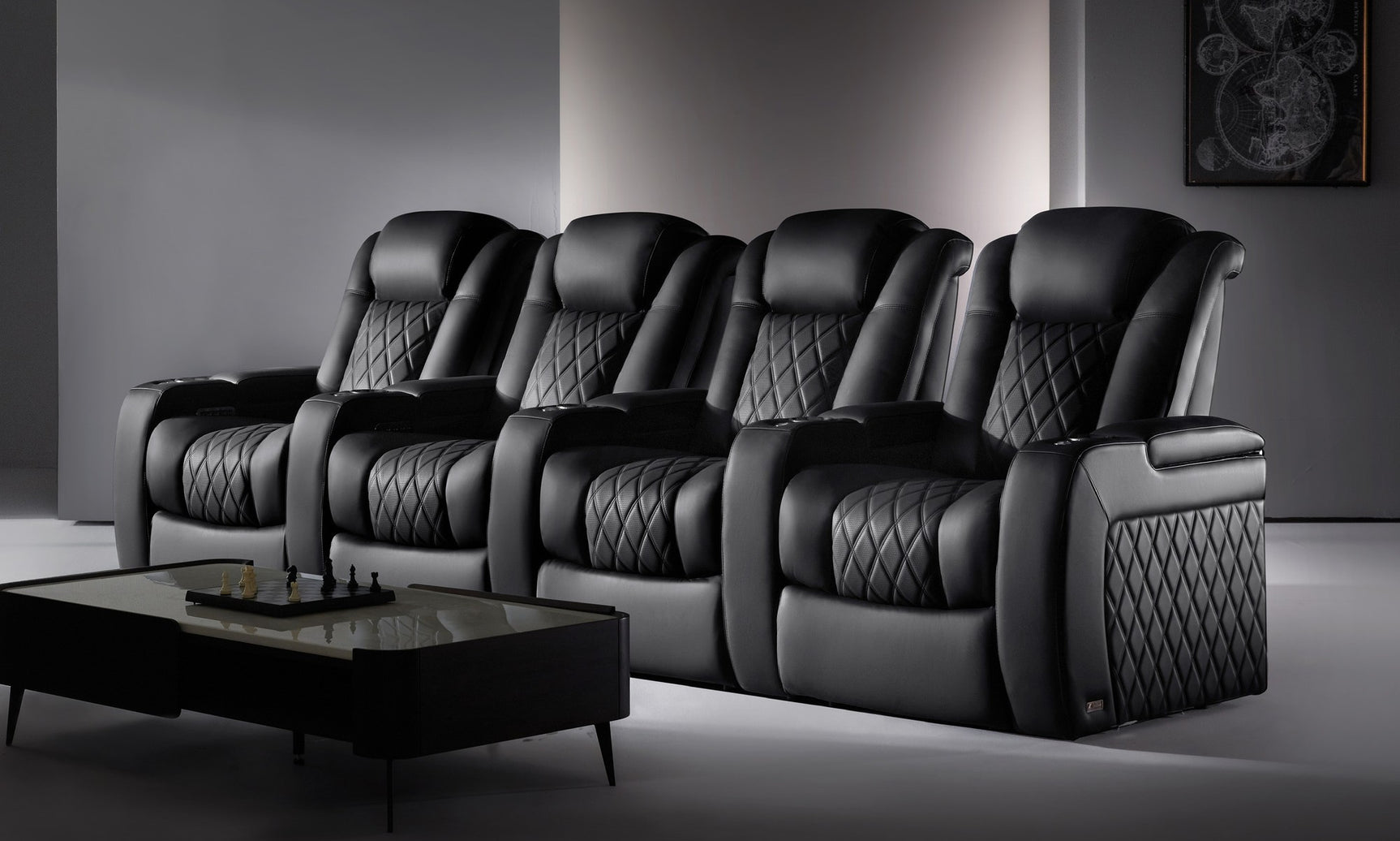 Tuscany Ultimate Heat & Ventilation Home Theater Lounge
