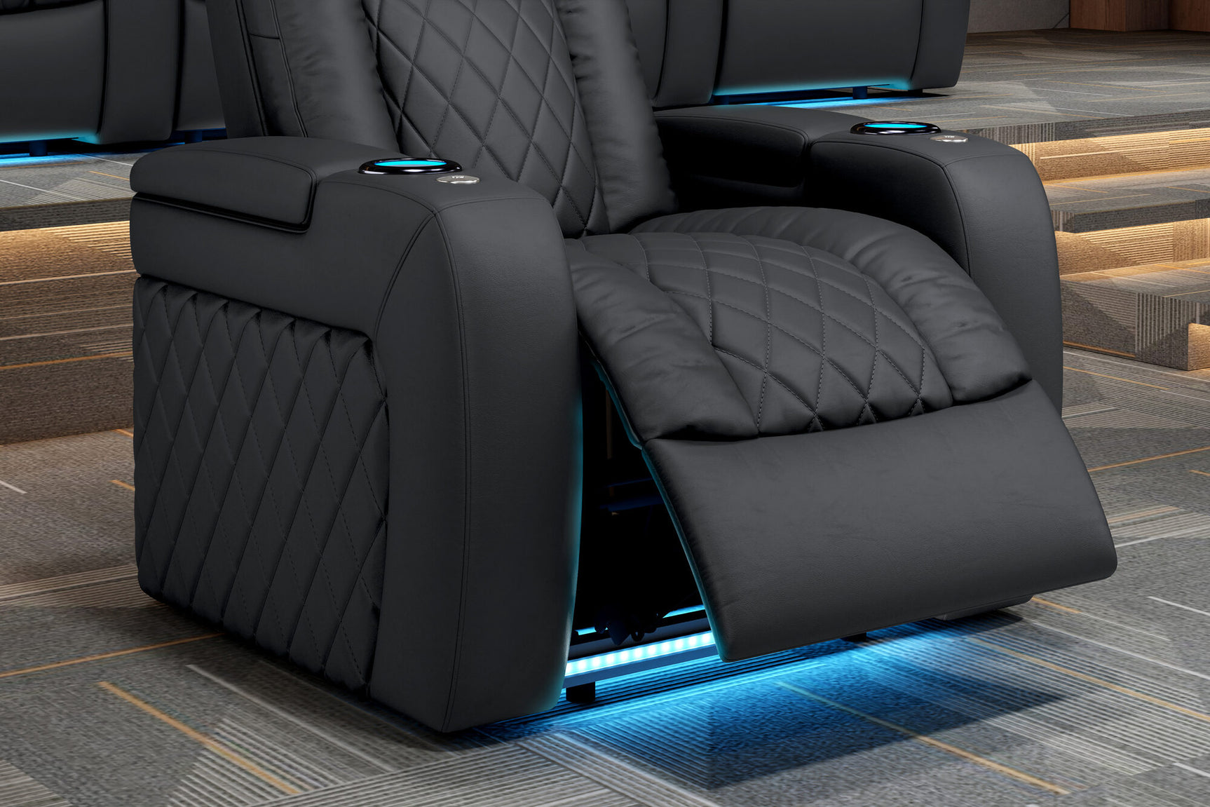 Tuscany Home Theater Lounge