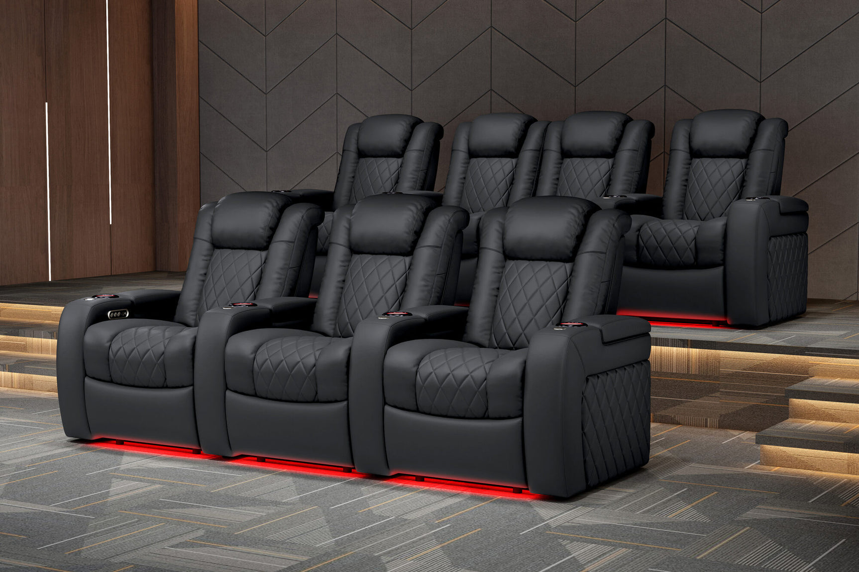 Tuscany Home Theater Lounge
