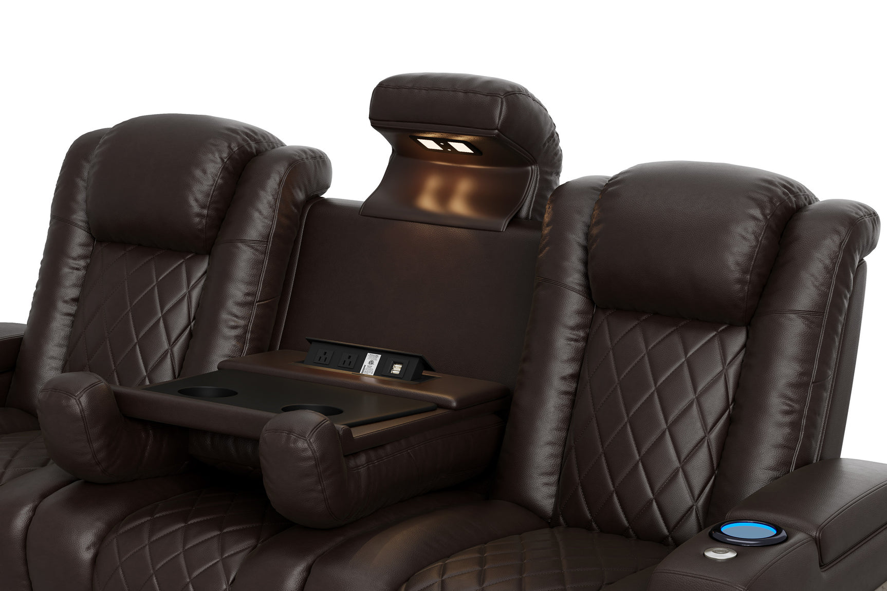 Tuscany Console Home Theater Lounge