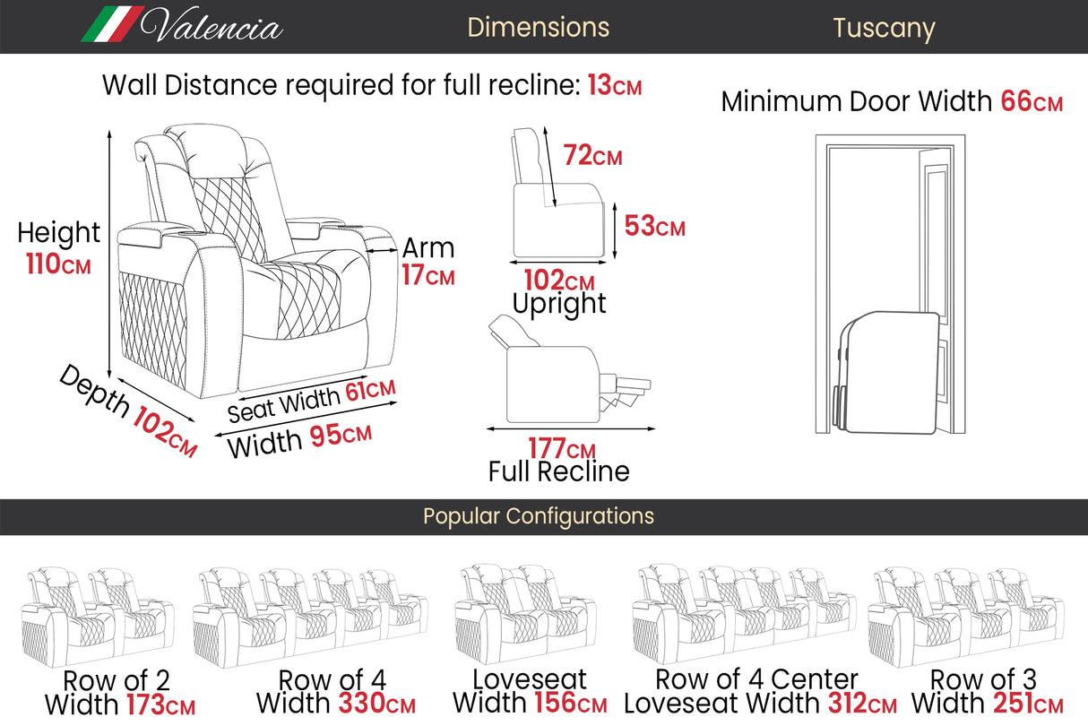 Tuscany Ultimate Home Theater Lounge