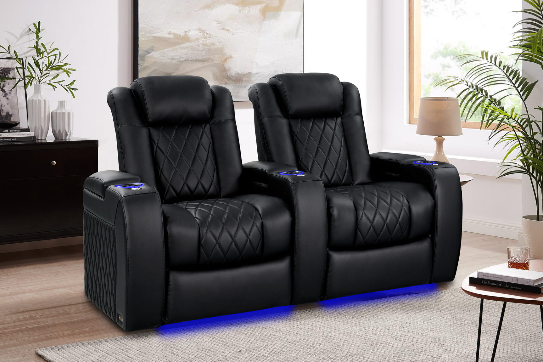 Tuscany Heat & Massage Home Theater Lounge