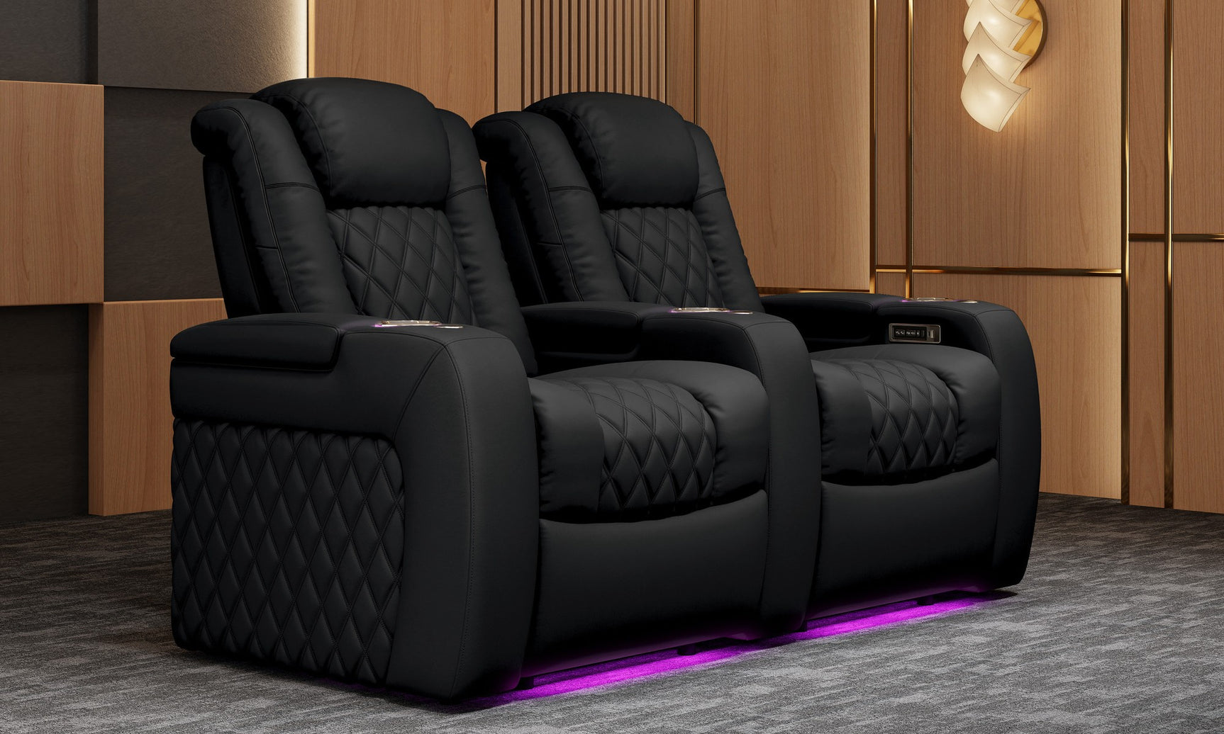 Tuscany Luxury Float™ Zero Gravity Heat & Massage Home Theater Lounge