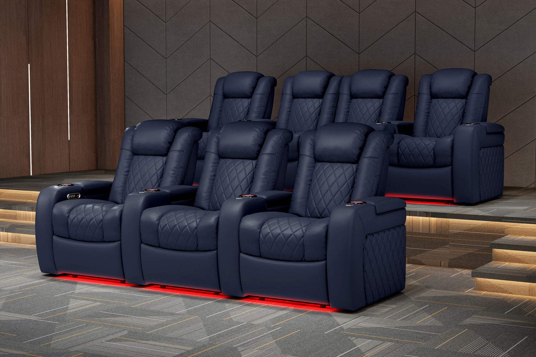 Tuscany Home Theater Lounge