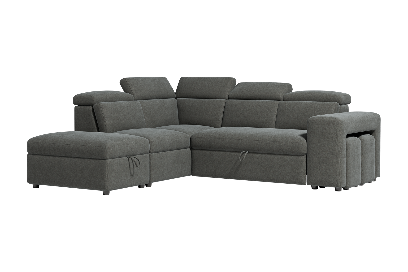 Finn Fabric Sectional Lounge Bed