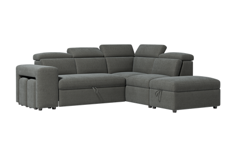 Finn Fabric Sectional Lounge Bed