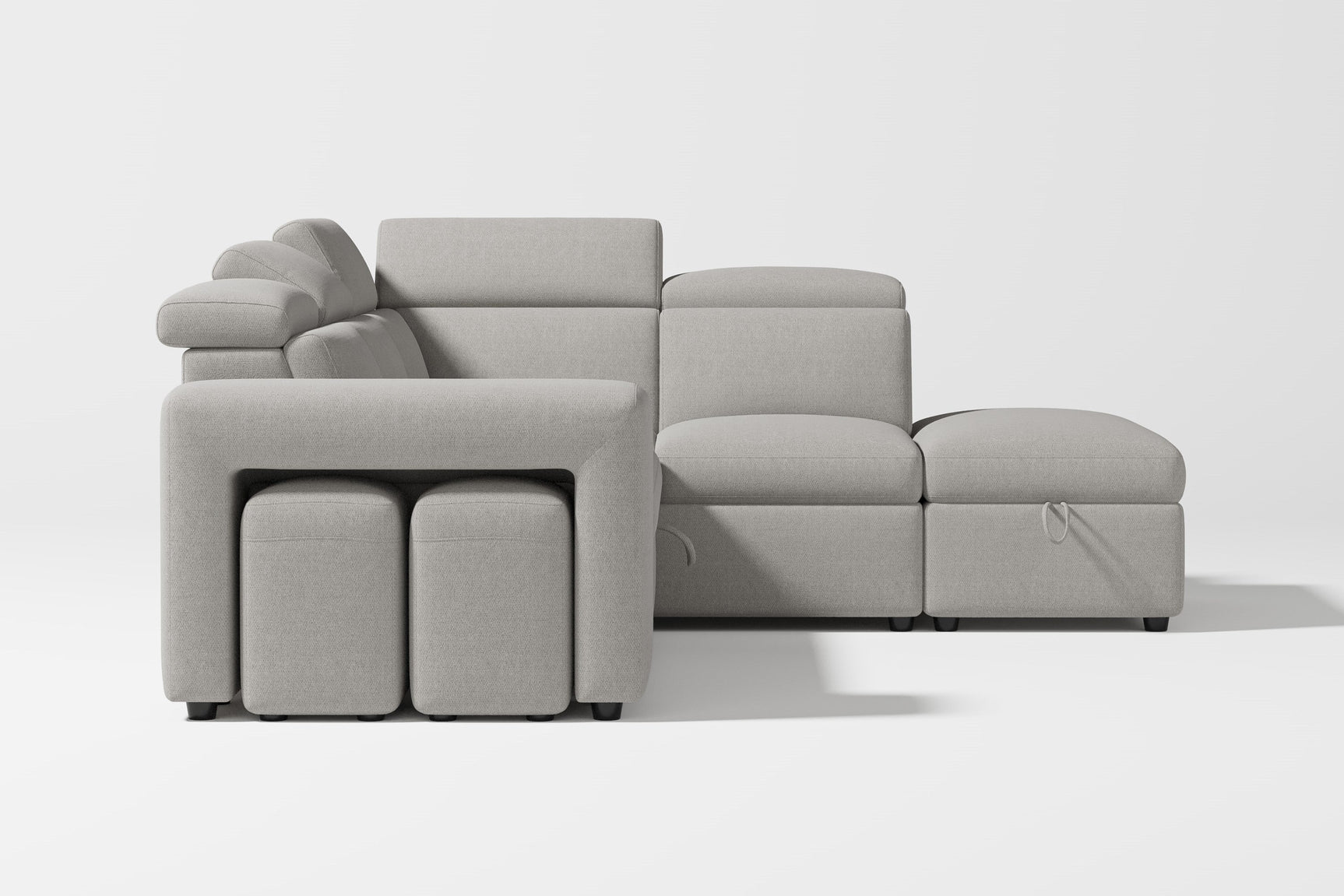 Finn Fabric Sectional Lounge Bed