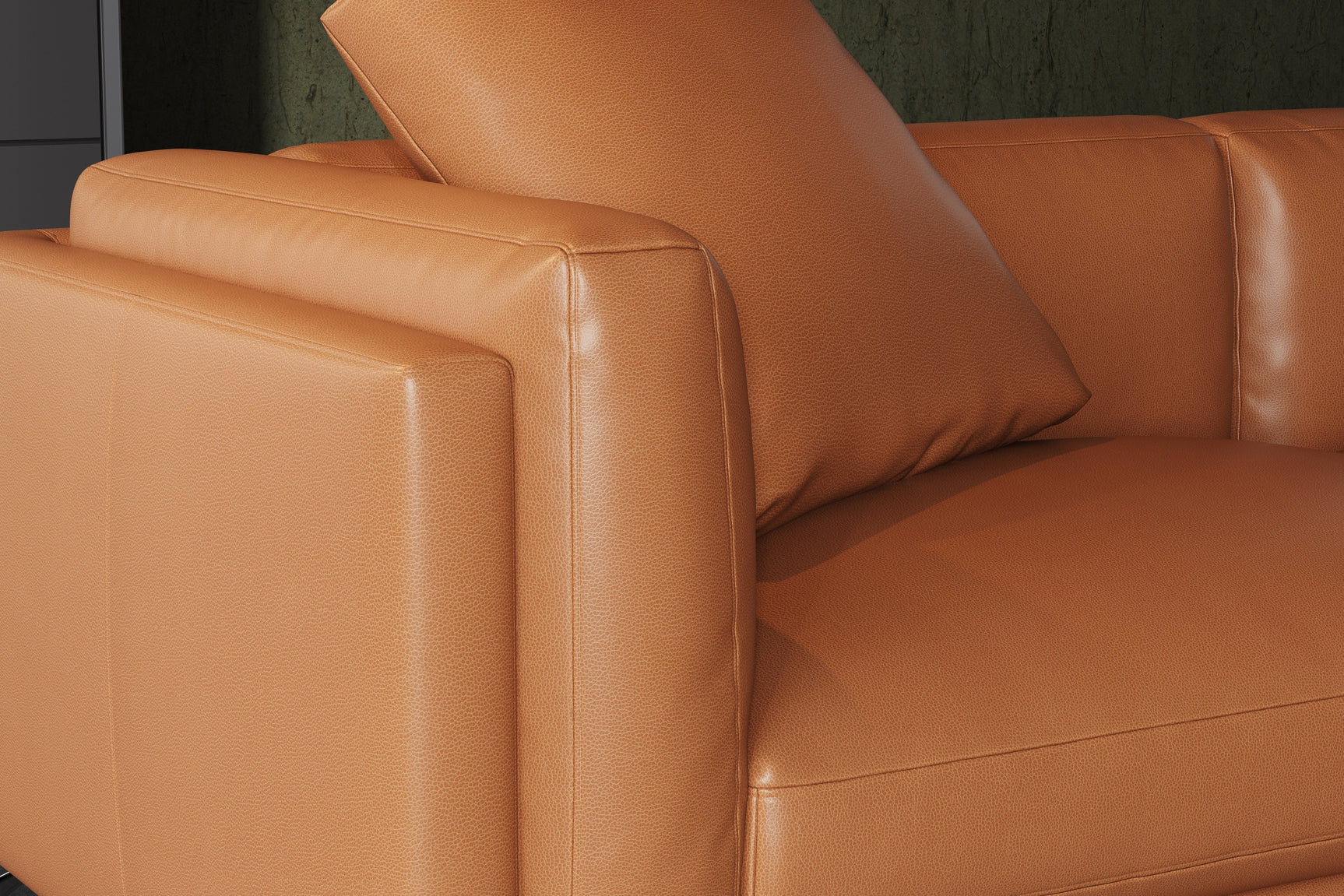 Zadar Leather Sectional Lounge