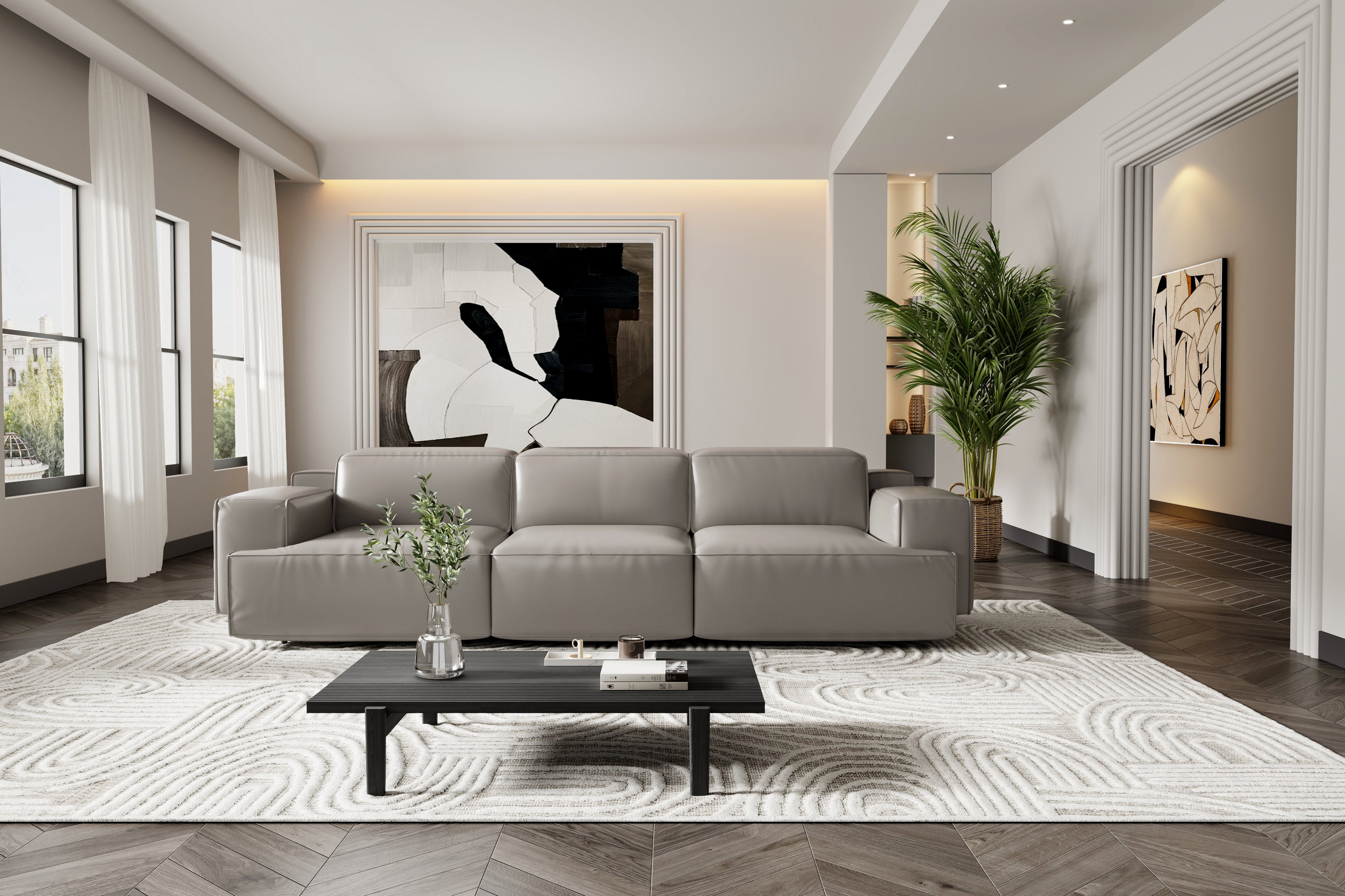 Valentina Leather Recliner Lounge