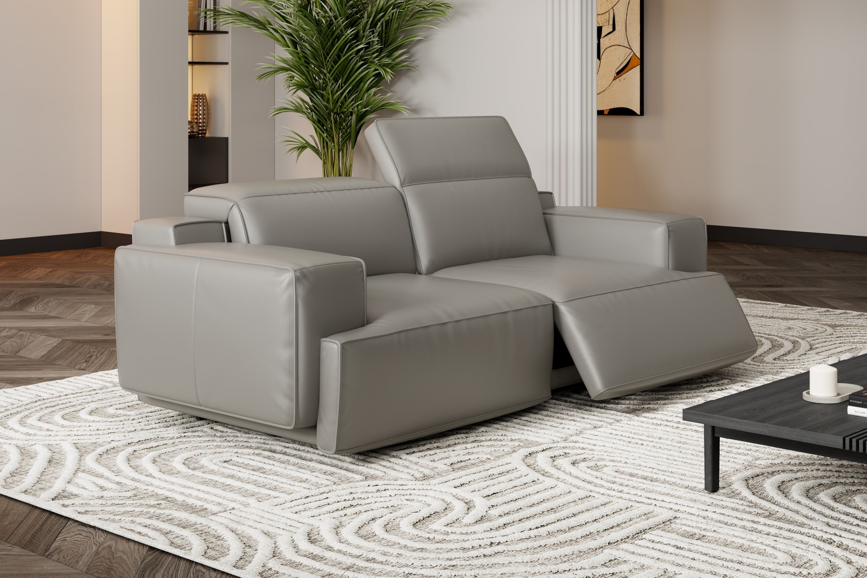 Valentina Leather Recliner Lounge