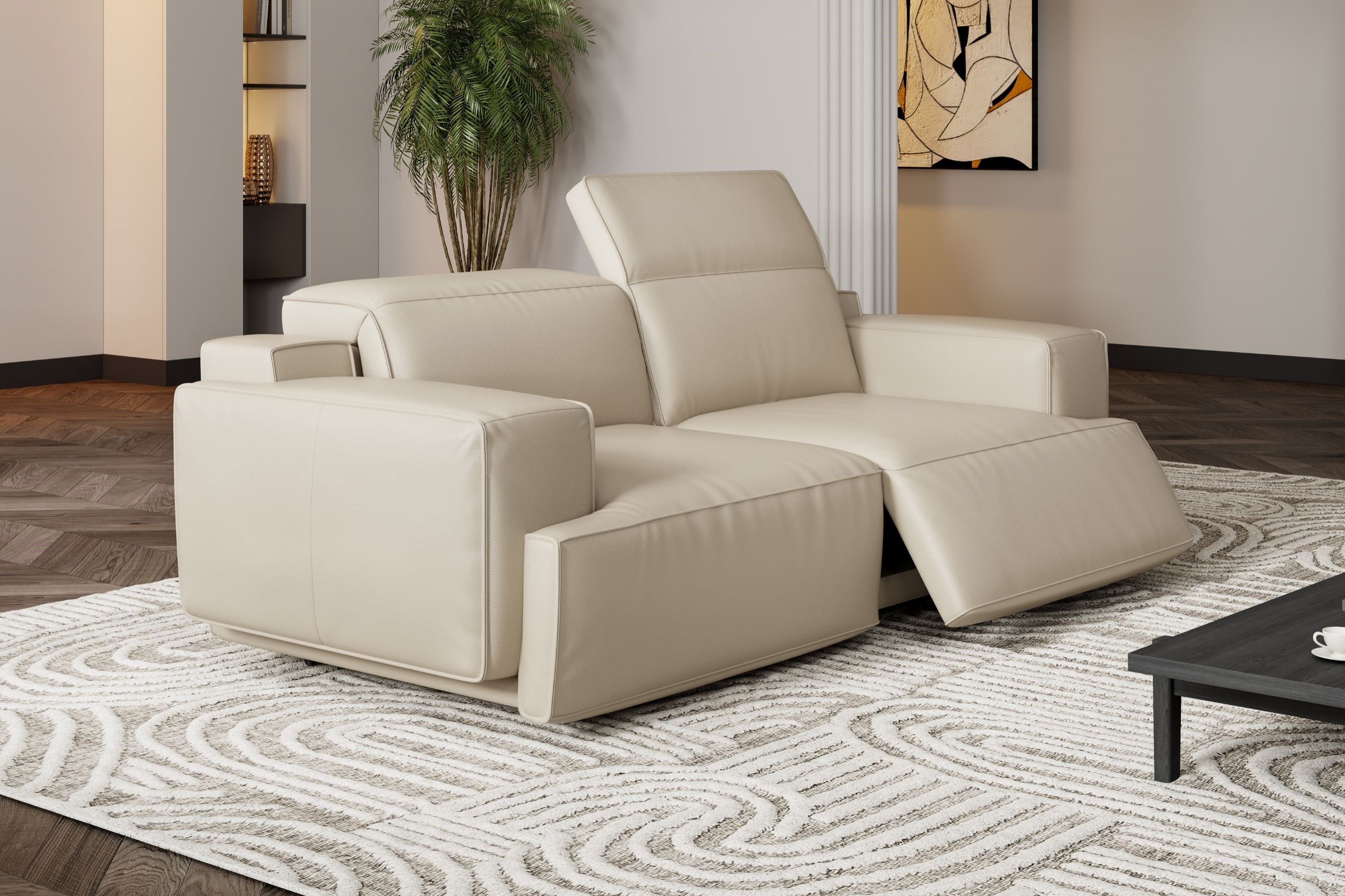 Valentina Leather Recliner Lounge