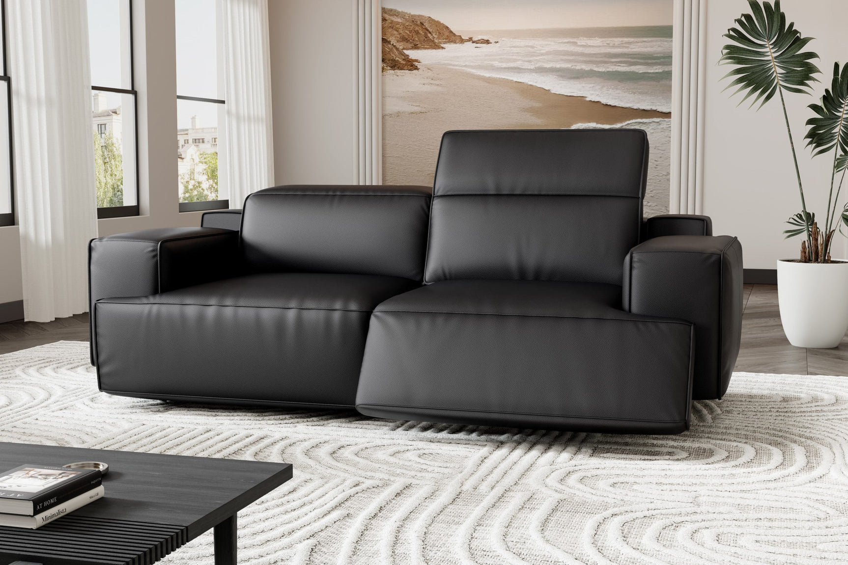 Valentina Leather Recliner Lounge