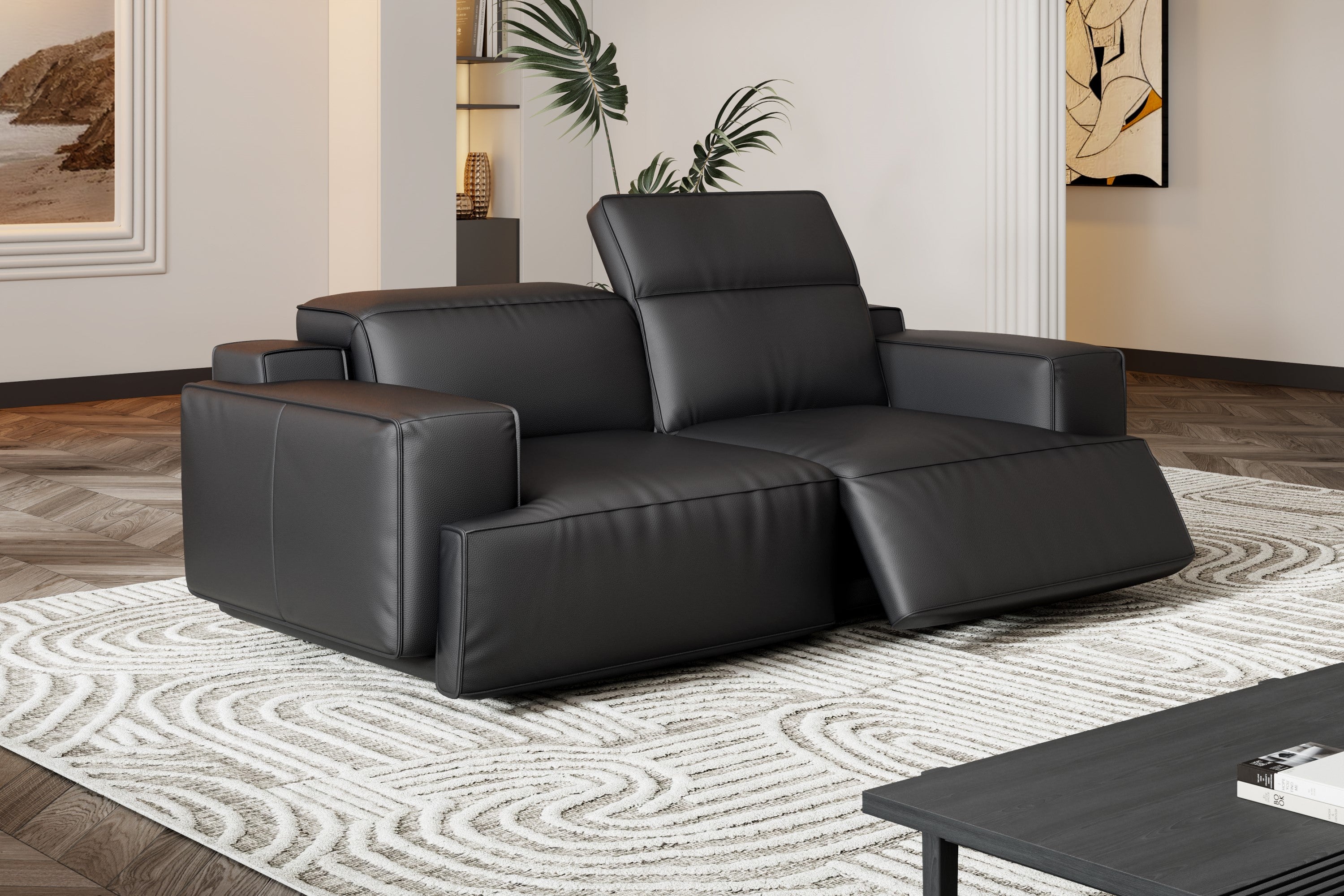 Valentina Leather Recliner Lounge