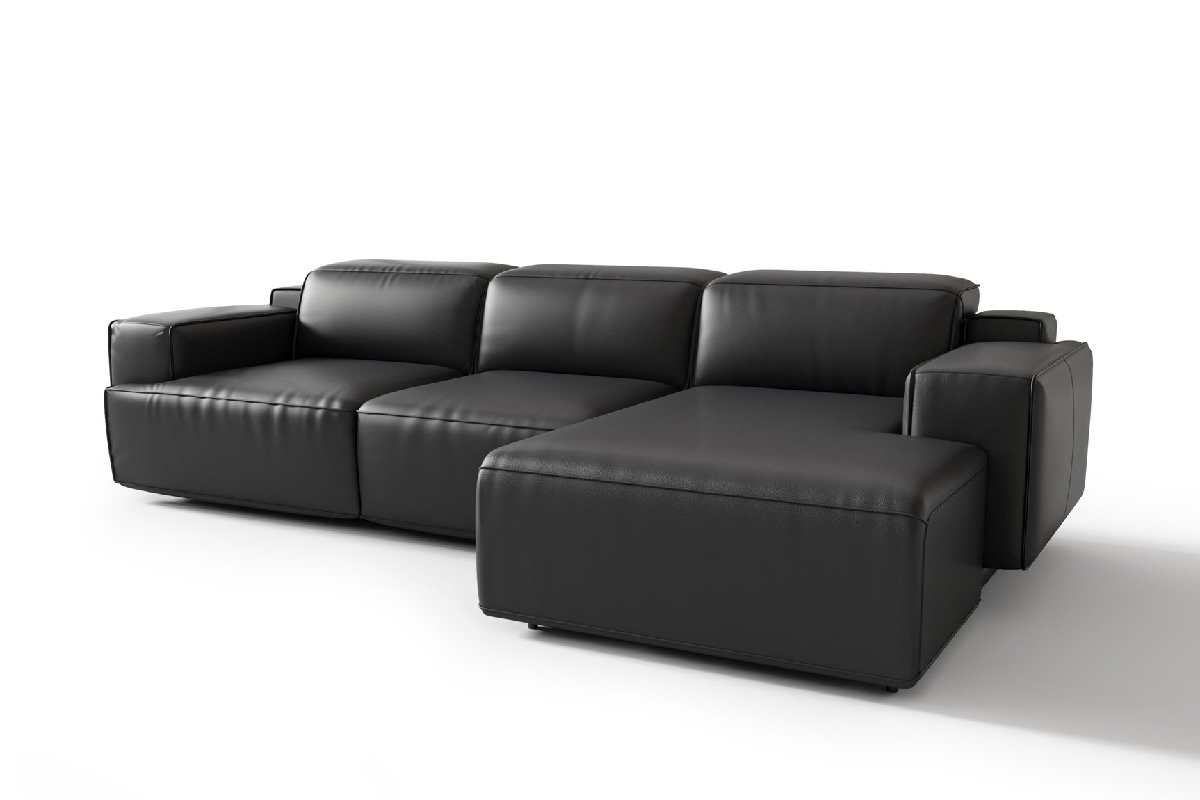 Valentina Leather Recliner Sectional Lounge