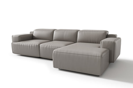 Valentina Leather Recliner Sectional Lounge