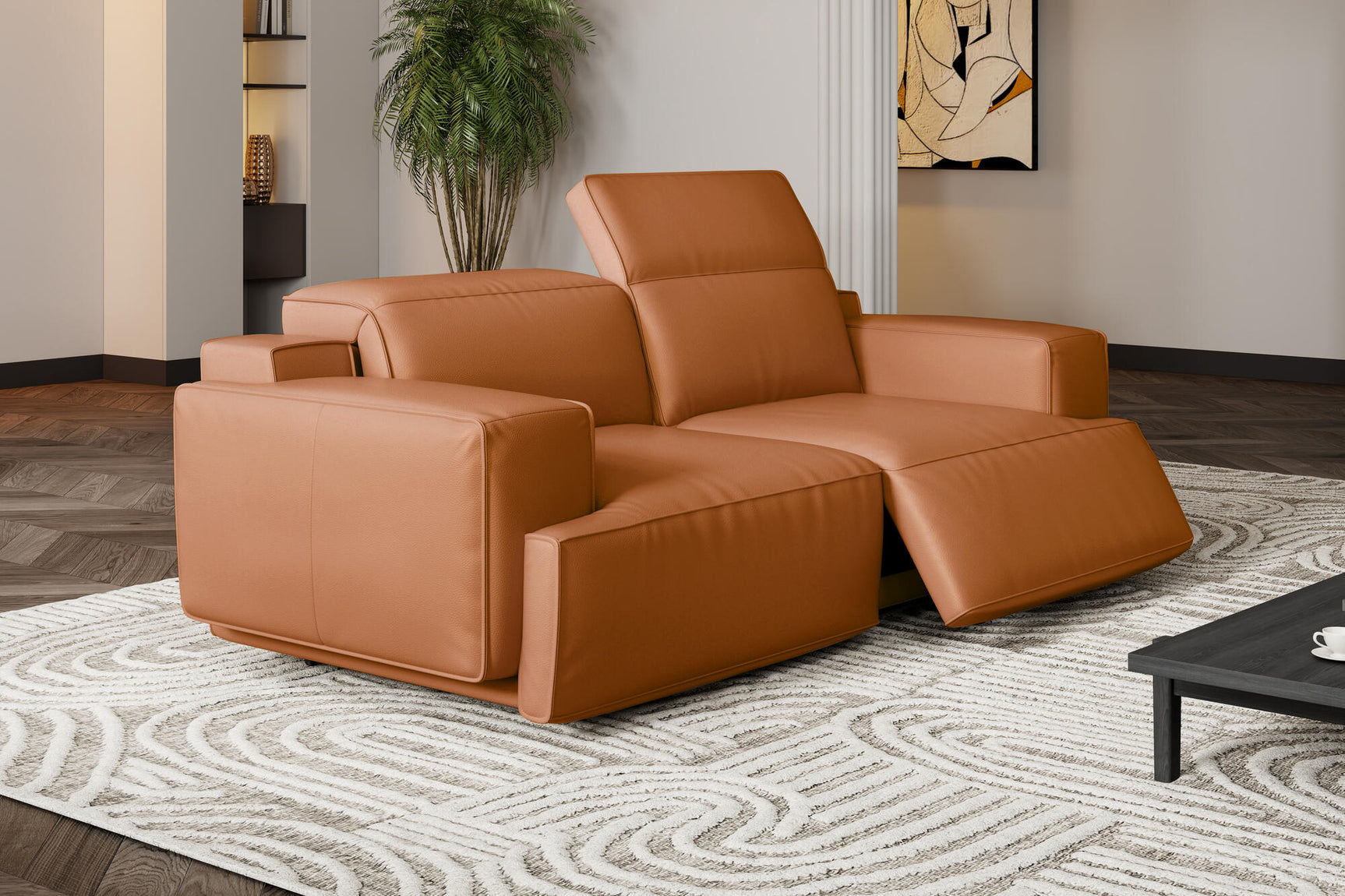 Valentina Leather Recliner Lounge