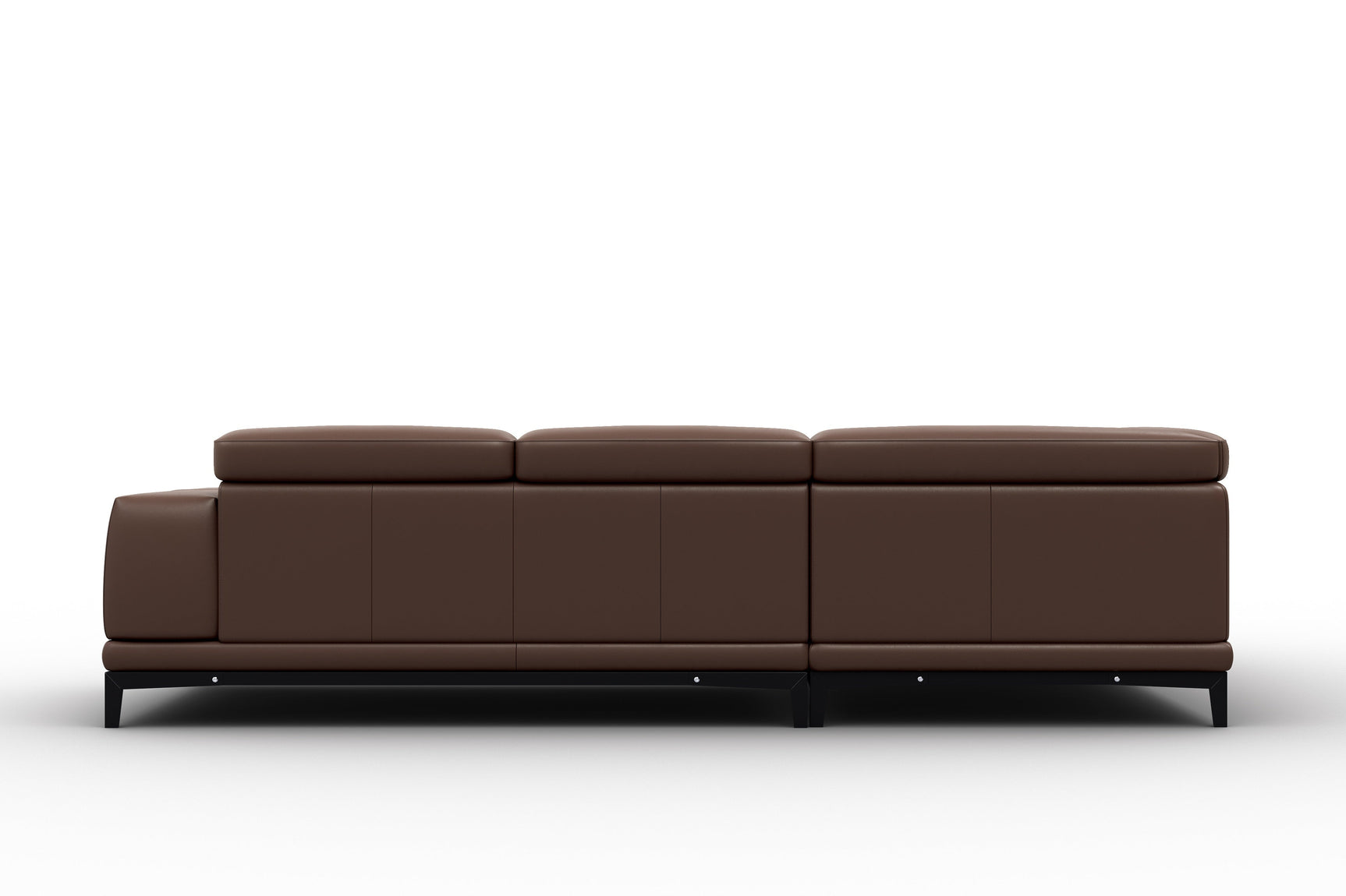 Valletta Leather Corner Sectional Lounge