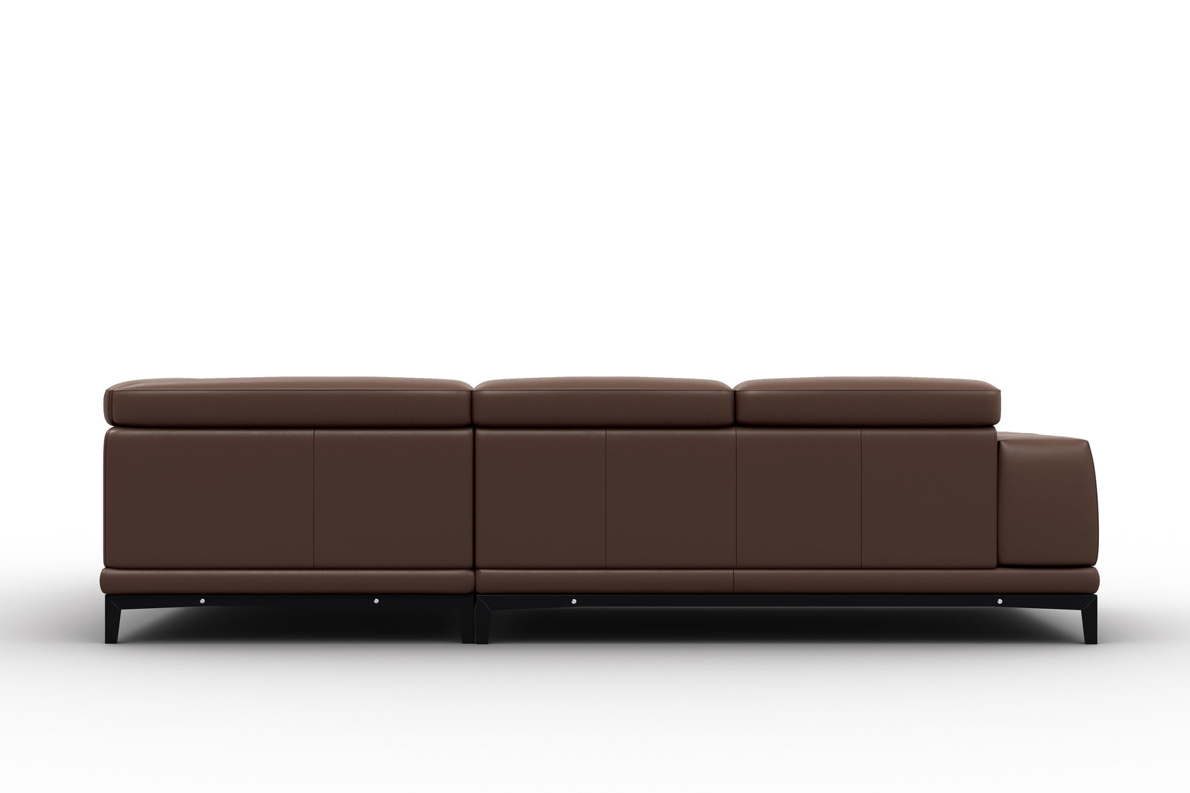 Valletta Leather Corner Sectional Lounge