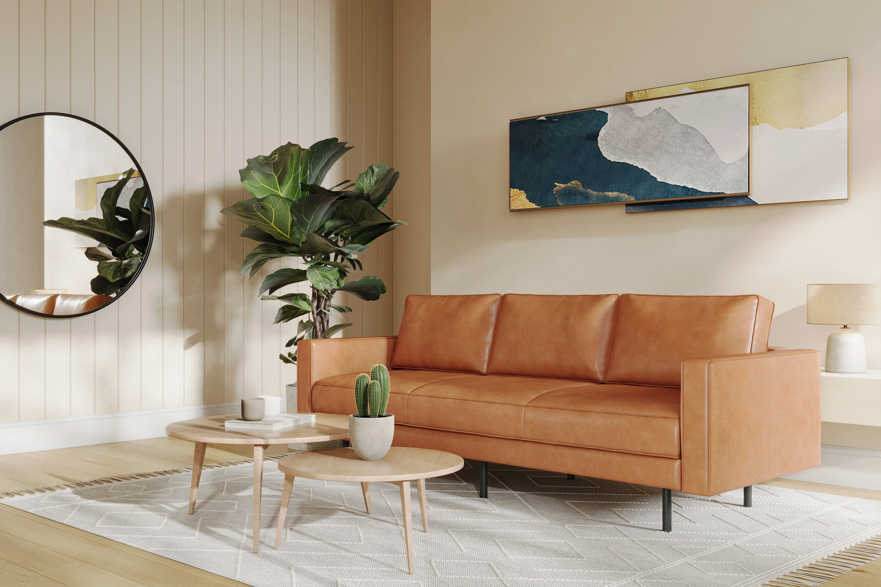 Varese Leather Lounge