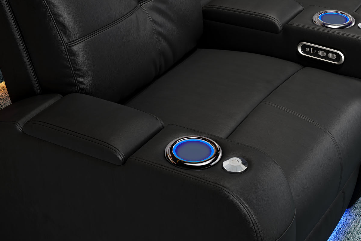 Verona Power Headrest Home Theater Lounge