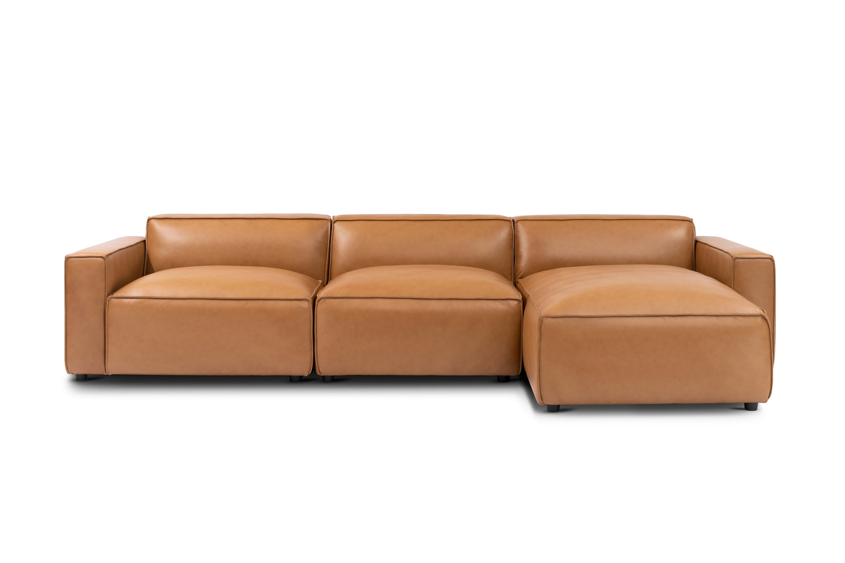 Nathan Leather Modular Sectional Lounge