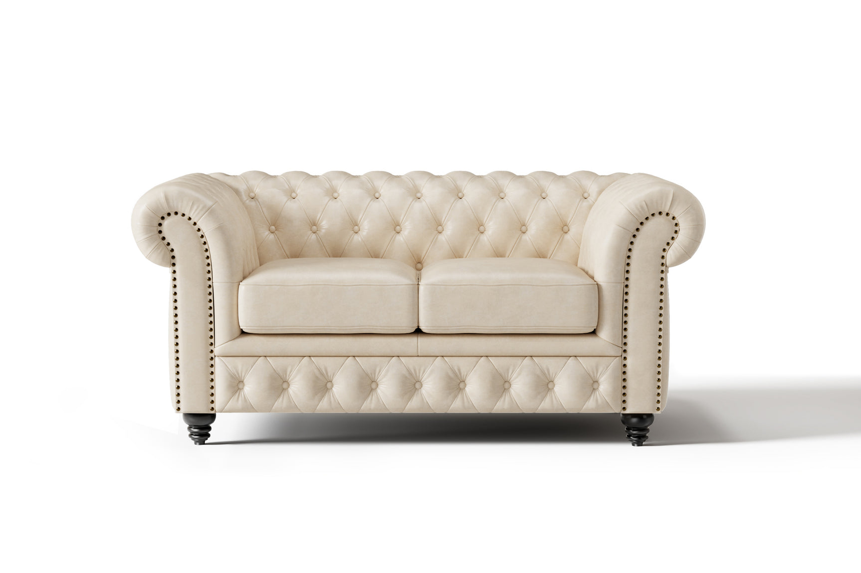 Parma Leather Chesterfield Lounge
