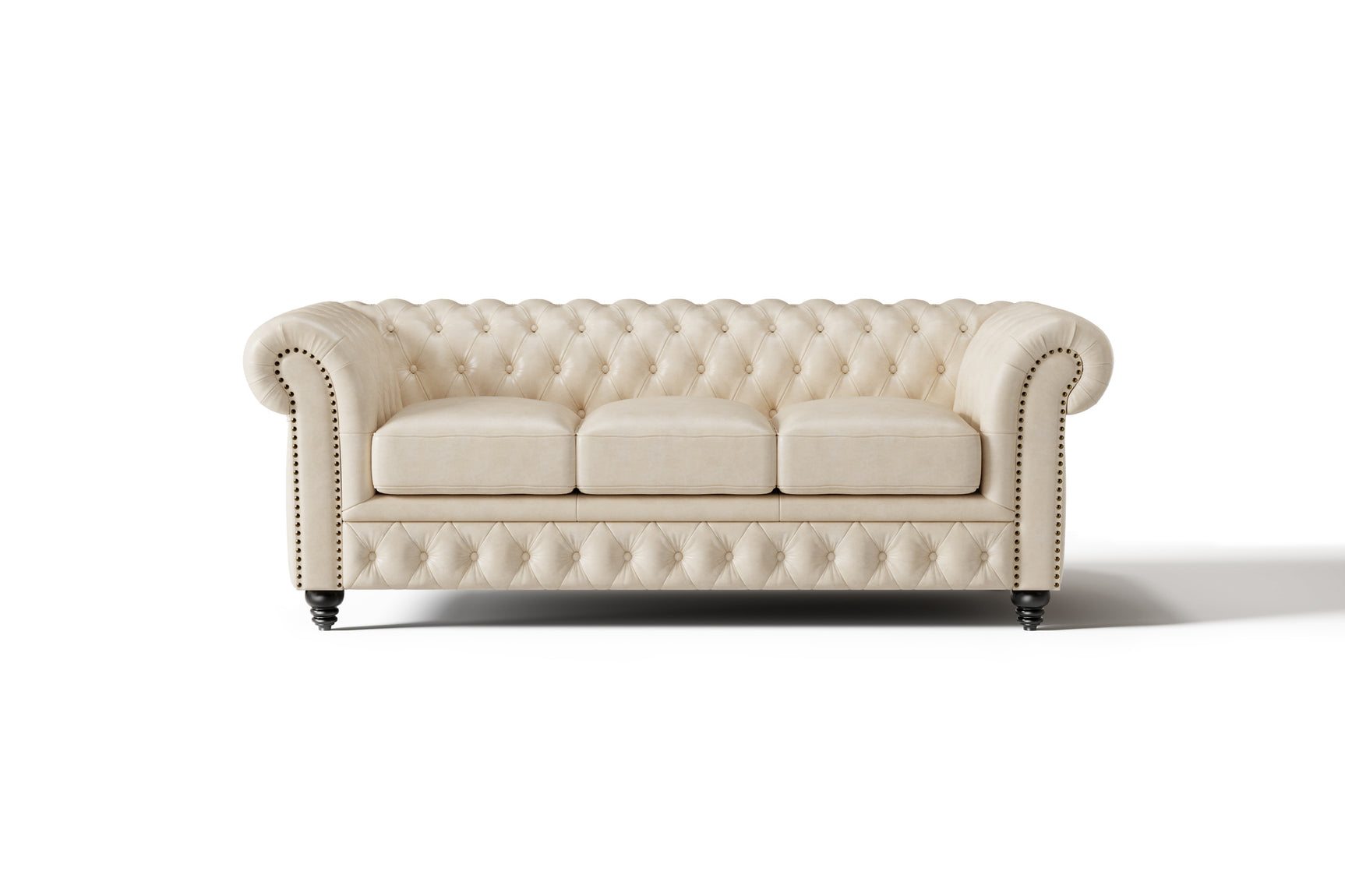 Parma Leather Chesterfield Lounge