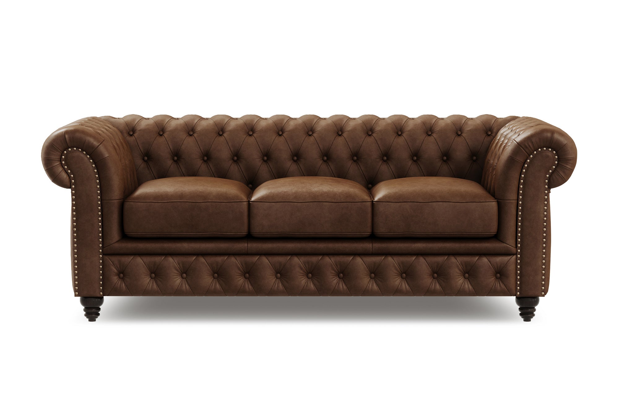 Parma Leather Chesterfield Lounge