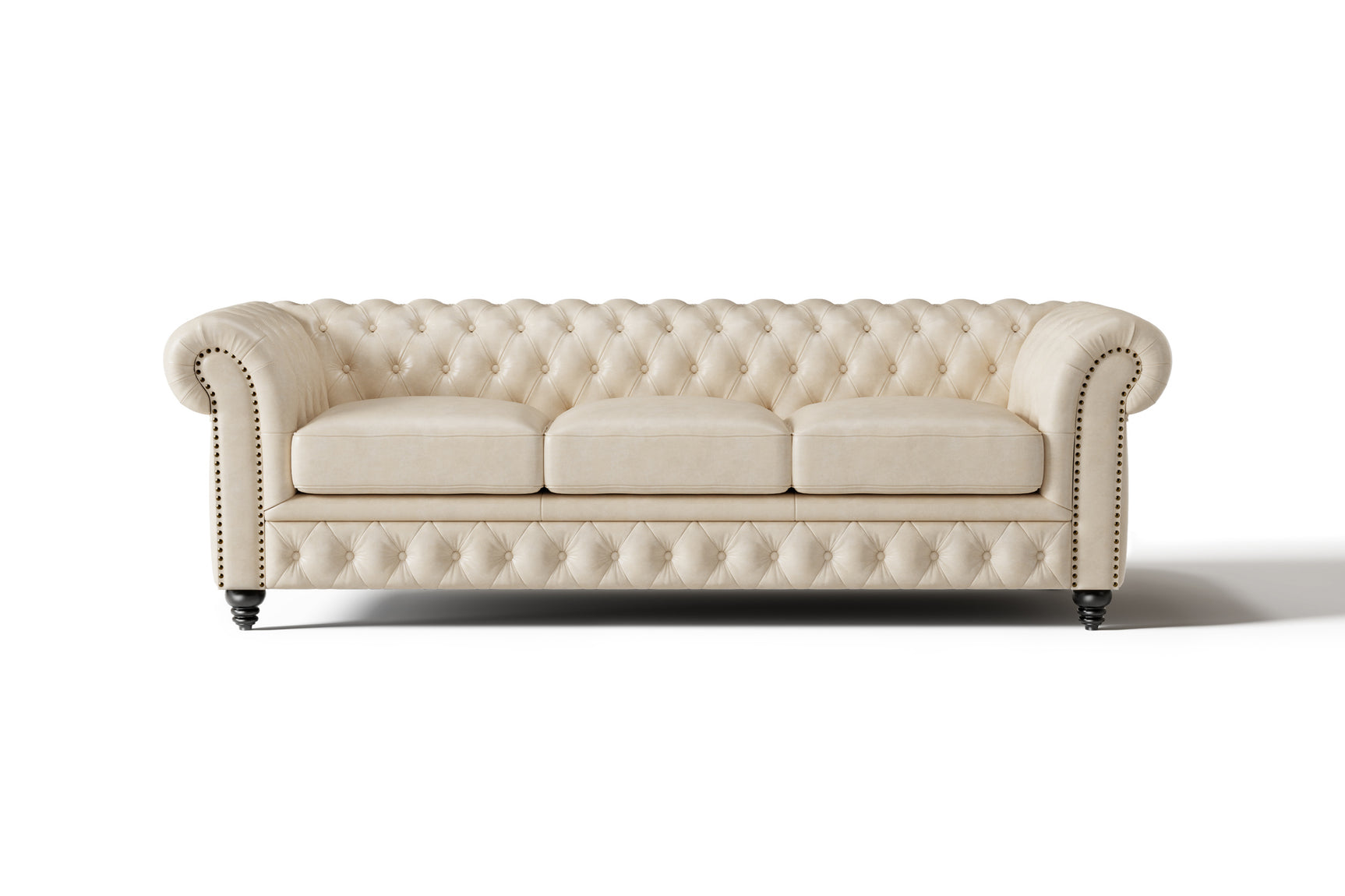 Parma Leather Chesterfield Lounge