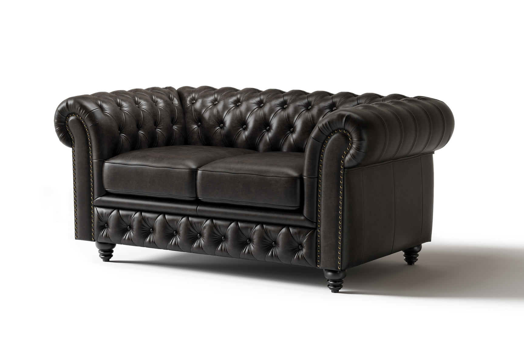 Parma Leather Chesterfield Lounge