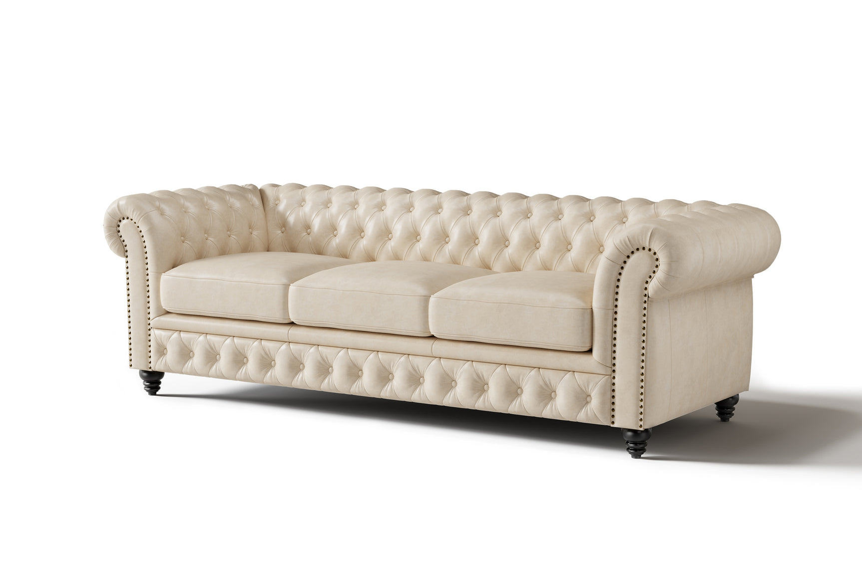 Parma Leather Chesterfield Lounge