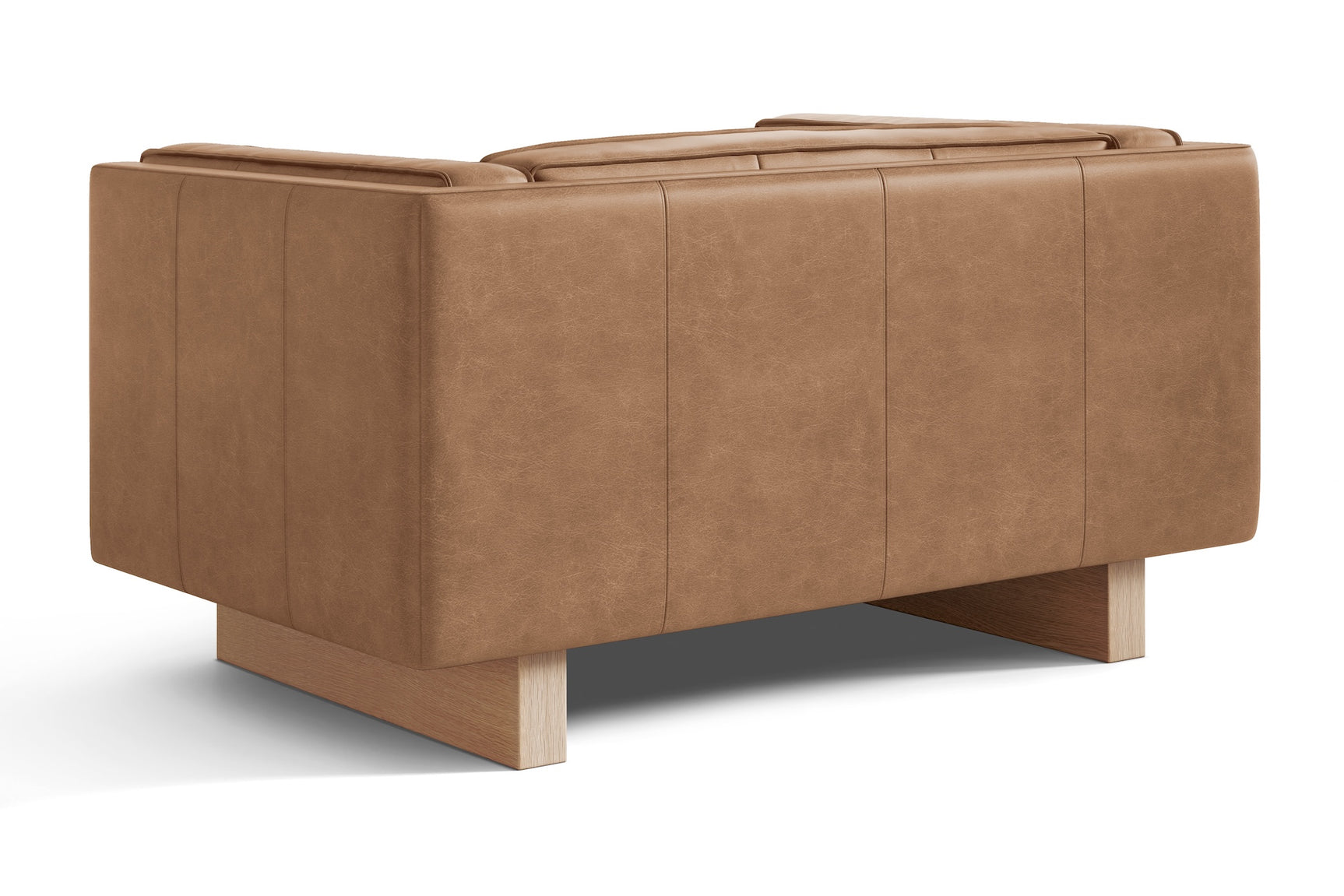 Alaina Leather Accent Chair