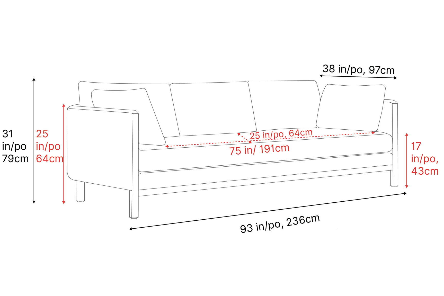 Matera Leather Lounge