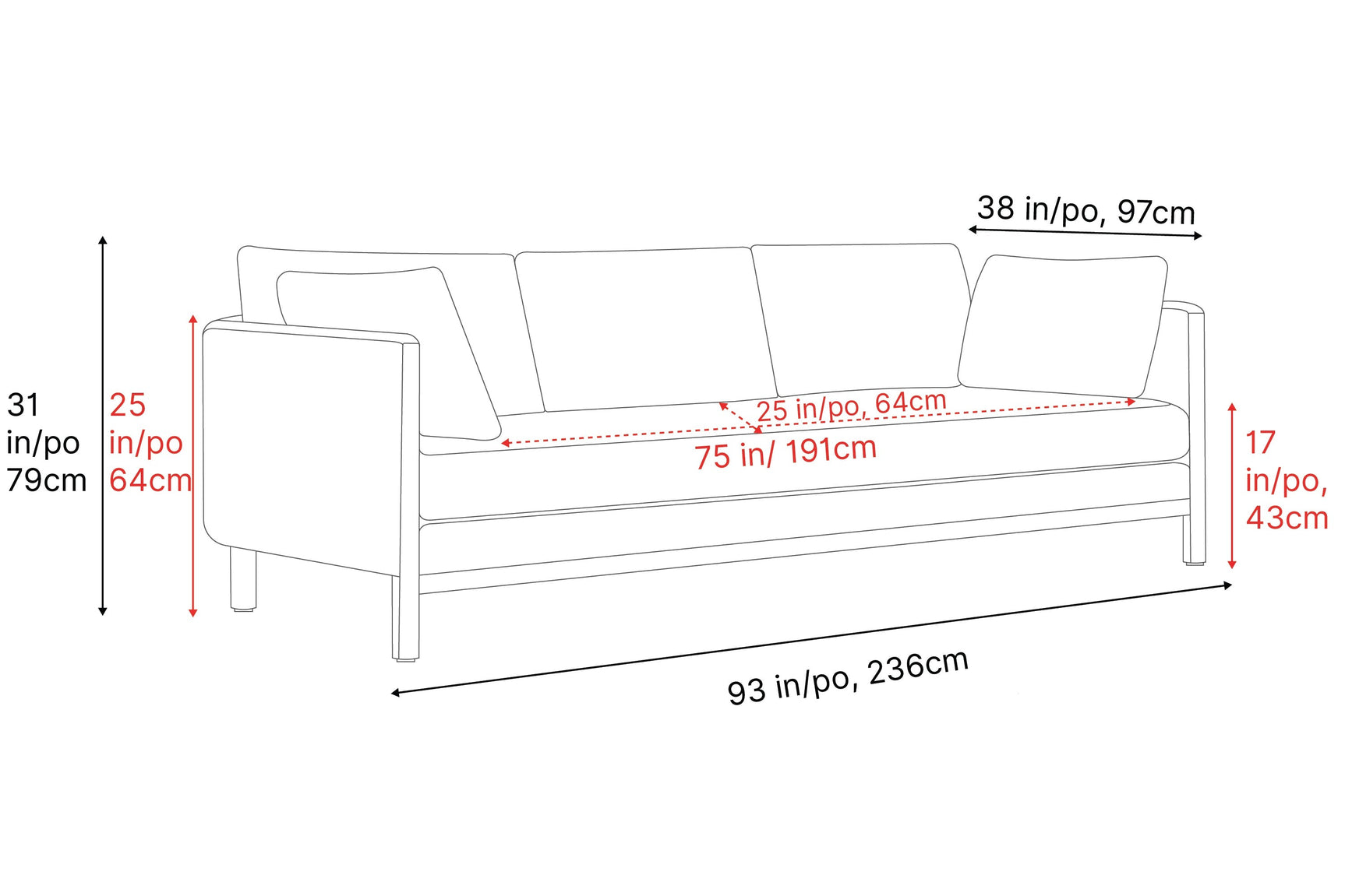 Matera Leather Lounge