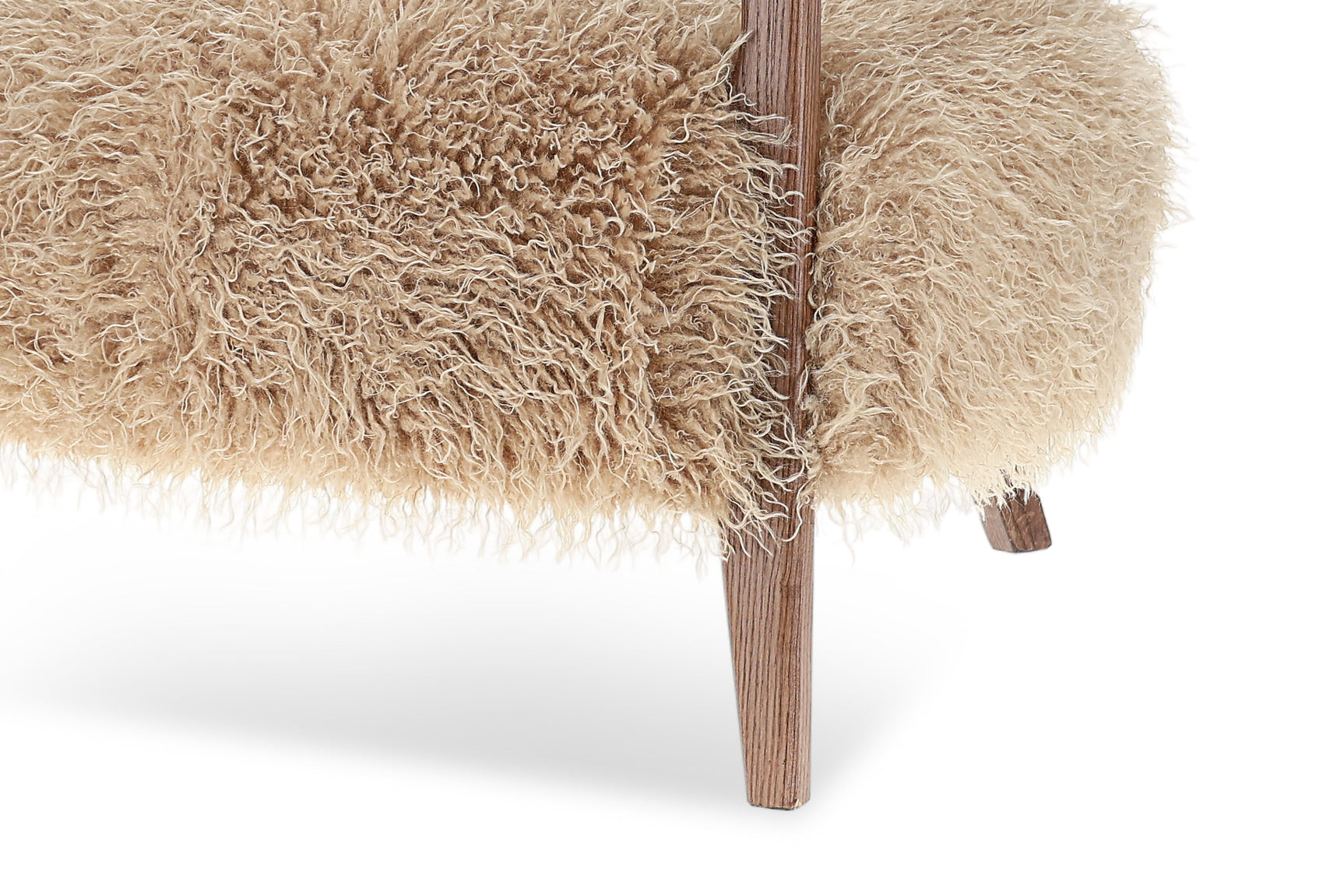 Willow Faux Sheepskin Accent Chair