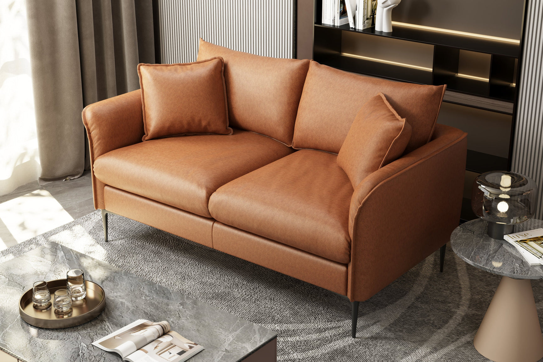 Jasper Leather Lounge