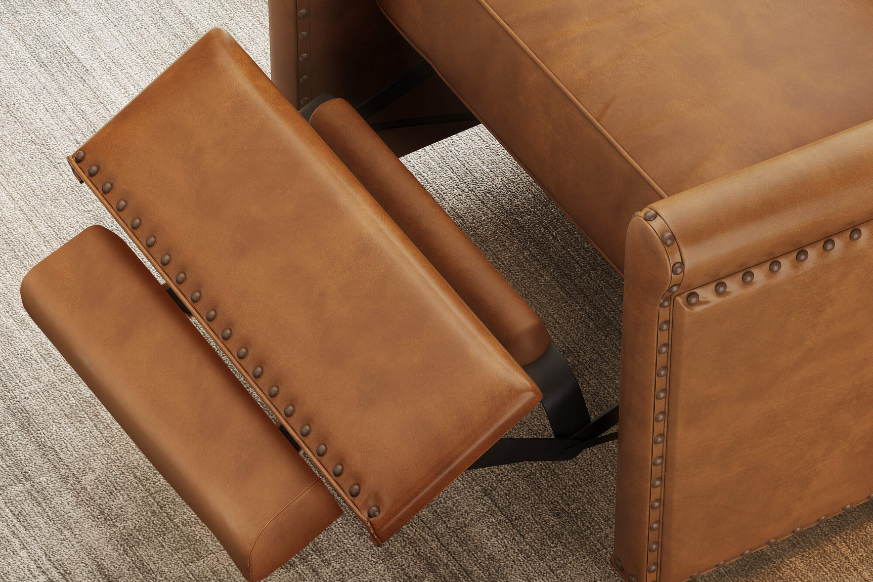 Jovany Leather Recliner Chair