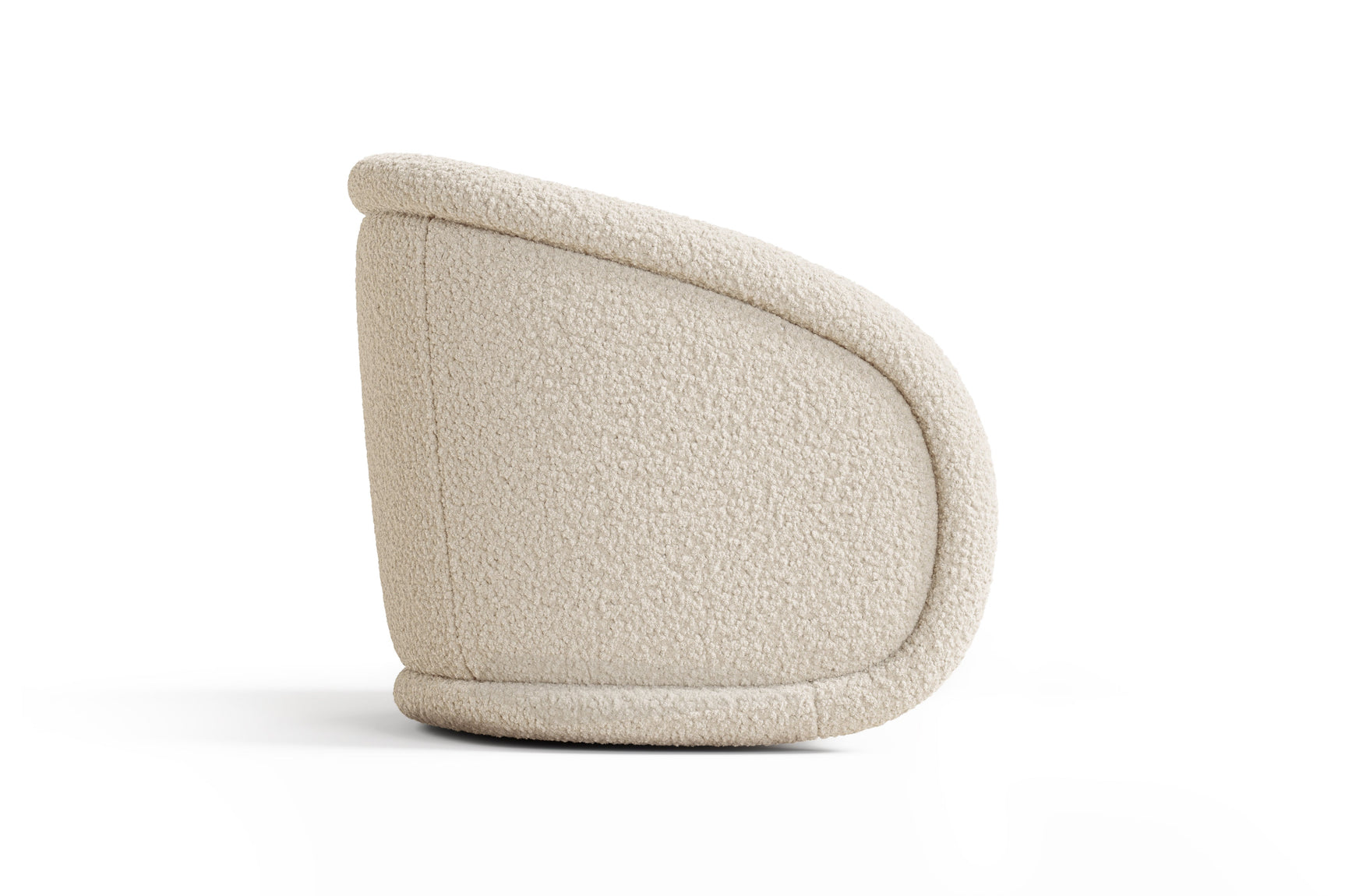 Violet Fabric Swivel Chair