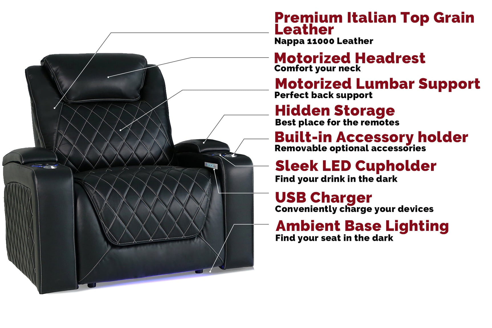 Oslo XL Original Home Theater Lounge