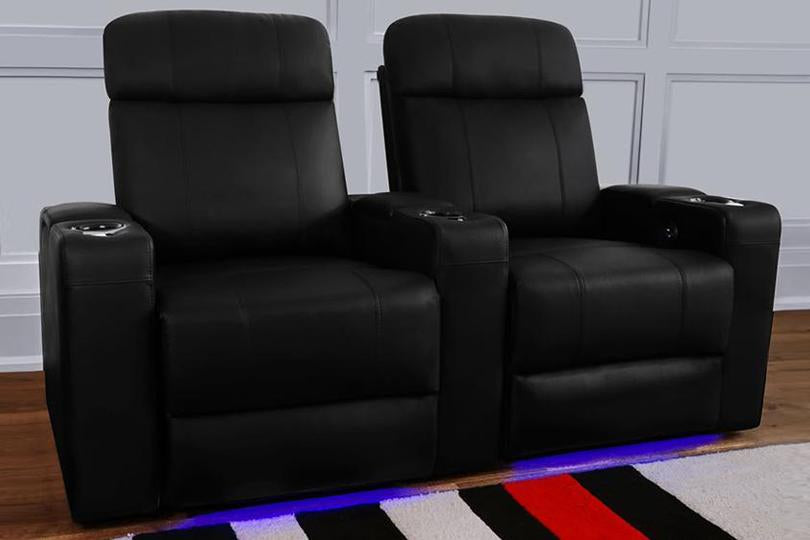 Piacenza Power Headrest Home Theater Lounge