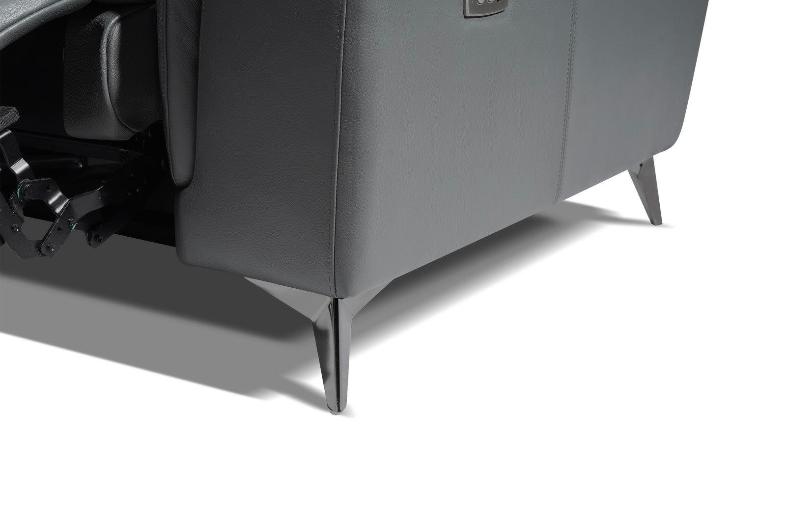 Pista Leather Reclining Sectional Lounge