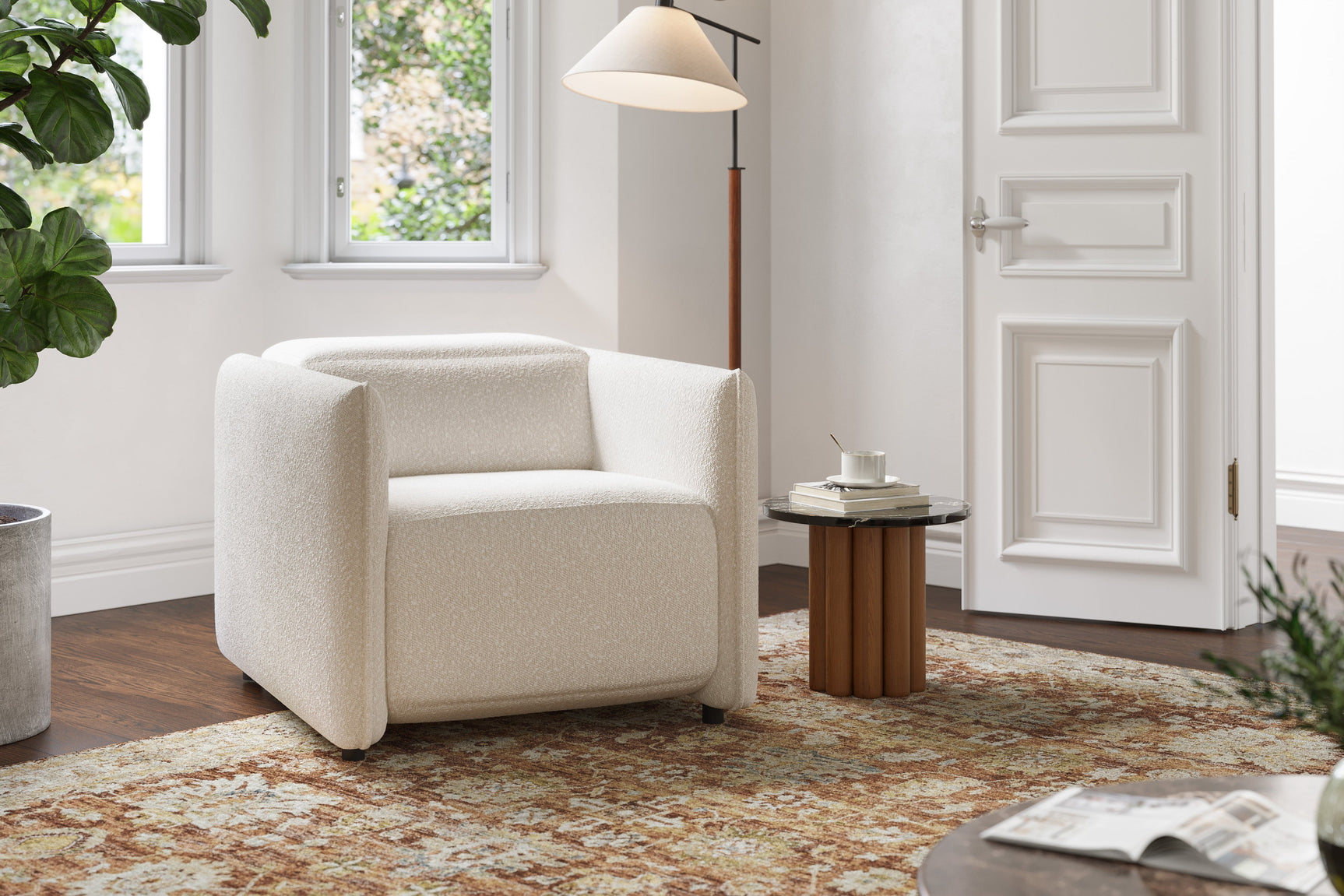 Alexandra Boucle Recliner Chair